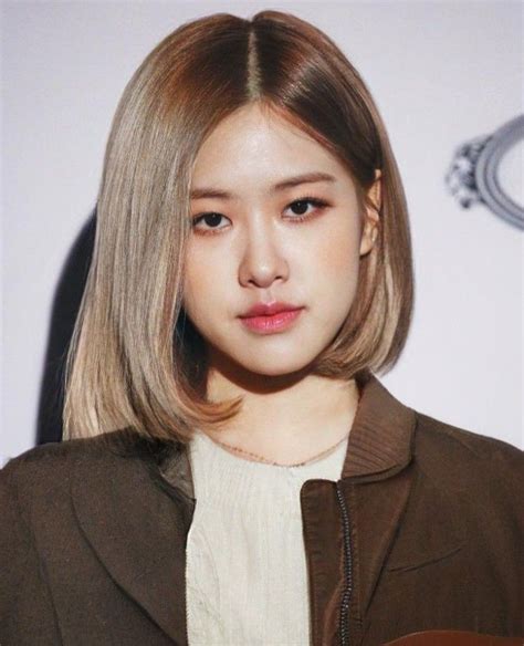 rose short hair|190614 Rosé with short hair pre